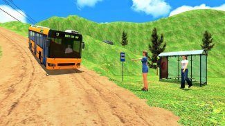 Offroad Bus Simulator Bus Game screenshot 2