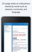 Oxford Collocations Dictionary screenshot 20