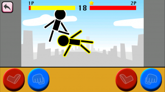 Fighting games Mokken: stick man battle screenshot 6