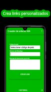 Creador de enlaces para WhatsApp screenshot 2