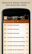 Best Cheesecake Recipes screenshot 1