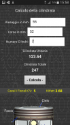 Officina78 Calcolo cilindrata - Cv e KW screenshot 1