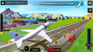 pesawat udara pilot Simulator - pesawat Games screenshot 2