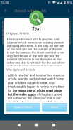 Article Rewriter Spinner Free screenshot 2