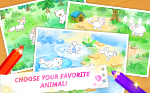 Menggambar untuk bayi 🎨 game mewarnai untuk anak screenshot 1