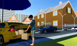 คนขับรถแท็กซี่เมือง 2018: รถขับเกมจำลอง screenshot 2
