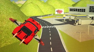 Flying Sport Car Simulator2016 screenshot 2