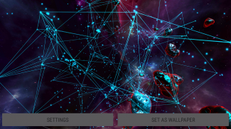 Sci_Fi Particle Plexus 3D Live Wallpaper screenshot 10