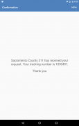 Sacramento County 311 Connect screenshot 1