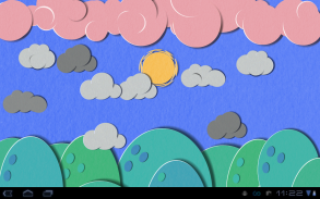 Paper Sky Live Wallpaper screenshot 1