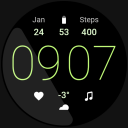 Simple Digital: Watch face Icon