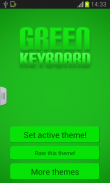 Teclado verde screenshot 0