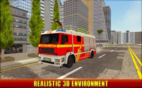 Firefighter Simulator 2018: Real Firefighting Game screenshot 1