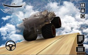 Monster Truck Games Sky View: Car Games for Kids screenshot 1