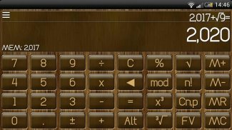 SCalc Wood Theme screenshot 4