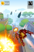 Subway Iron Hero Man Adventure screenshot 0