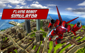 Flying Robot Simulator 3D screenshot 0