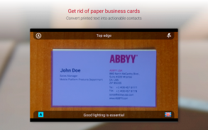 ABBYY 비즈니스 카드 리더 screenshot 5
