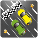 Two car Traffic Rush Icon
