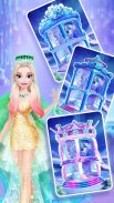 Макияж принцессы льда screenshot 3