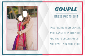 Couple Dress Photo Editor screenshot 0