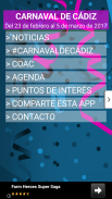 Agenda Carnaval Cádiz screenshot 1