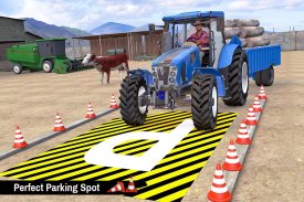 Tractor Trolley Parking Drive - Drive Parking Game screenshot 4