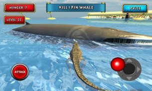 Crocodile Simulator Beach Hunt screenshot 5