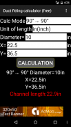 Duct fitting calculator (free) screenshot 4