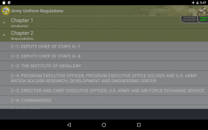 Army Uniform Regulations screenshot 4