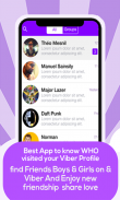 Viber Who : Who viewed My viber Profile screenshot 0