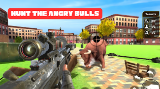 Angry Bull Fight Shooting Game screenshot 7