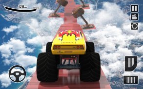 Monster Truck Games Sky View: Car Games for Kids screenshot 2