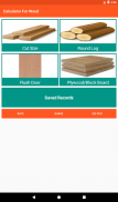 Calculator For Wood screenshot 3