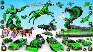 Horse Robot: Car Robot Games screenshot 0
