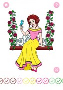 Princess Coloring by Number screenshot 2