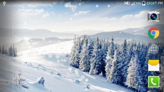 Winter Snow Live Wallpaper HD screenshot 4