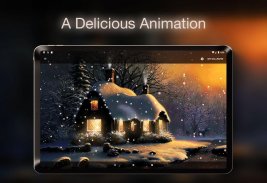 Latar belakang animasi salju screenshot 7