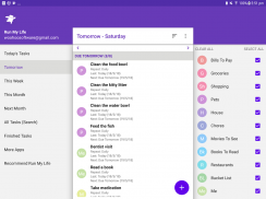 Run My Life - To Do List, Task Scheduler screenshot 5