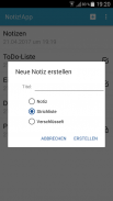 Notiz!App screenshot 2