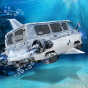 Floating Underwater UAZ 4x4