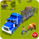 3D Zoo Animal Truck Transport