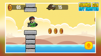 online shooting games -Runner Gun Boy Shooter screenshot 4