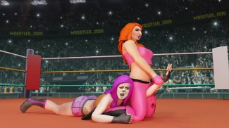 Mulheres Wrestling Rumble: Luta no quintal screenshot 6