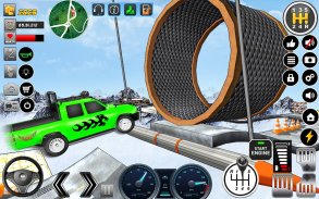 Extreme Jeep Snow Stunts screenshot 10