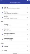 Percentage Calculator screenshot 5