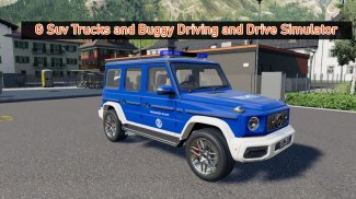 G Suv Truck and Offroad Suv Driving Simulator 2021 screenshot 4