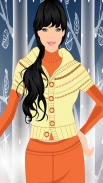 Chic Winter Dresses Girl Game screenshot 4