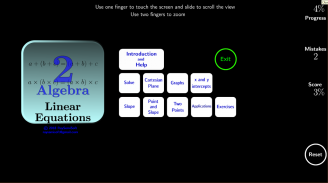 Algebra Tutorial 2: Linear Eqs screenshot 3