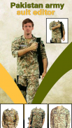 Pak Army Dress Changer: Commando Army Suit Editor screenshot 1